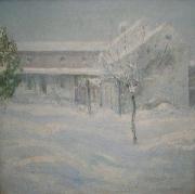 John Henry Twachtman Old Holley House, Cos Cob Germany oil painting artist